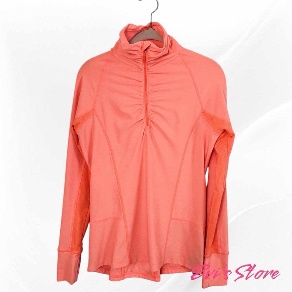 Champion Women’s Semi-Fitted Athletic Top Thumb Holes Sz M